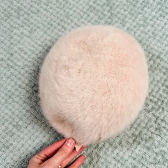 Vtg Kangol Design Hat Scarf Blush Angora Blend Made in England Rare Winter Beret - Picture 2 of 4